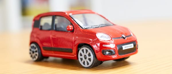 A New Toy Car Wheel